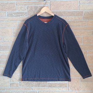 Sable & Stone Navy V Neck Longsleeve NWT
